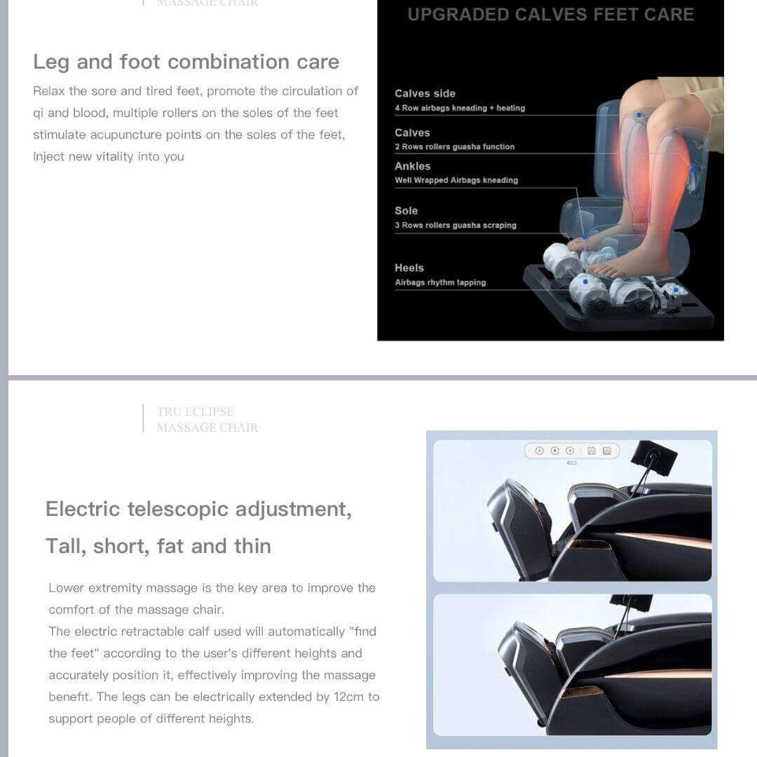 Eclipse AI Smart Massage Chair with Voice Control