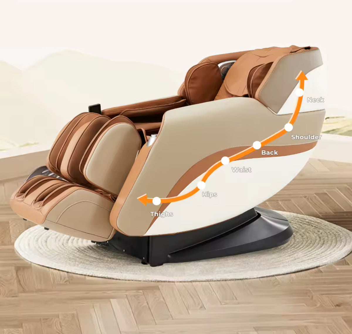 MS-357 Pro Massage Chair | Fits people of all heights.