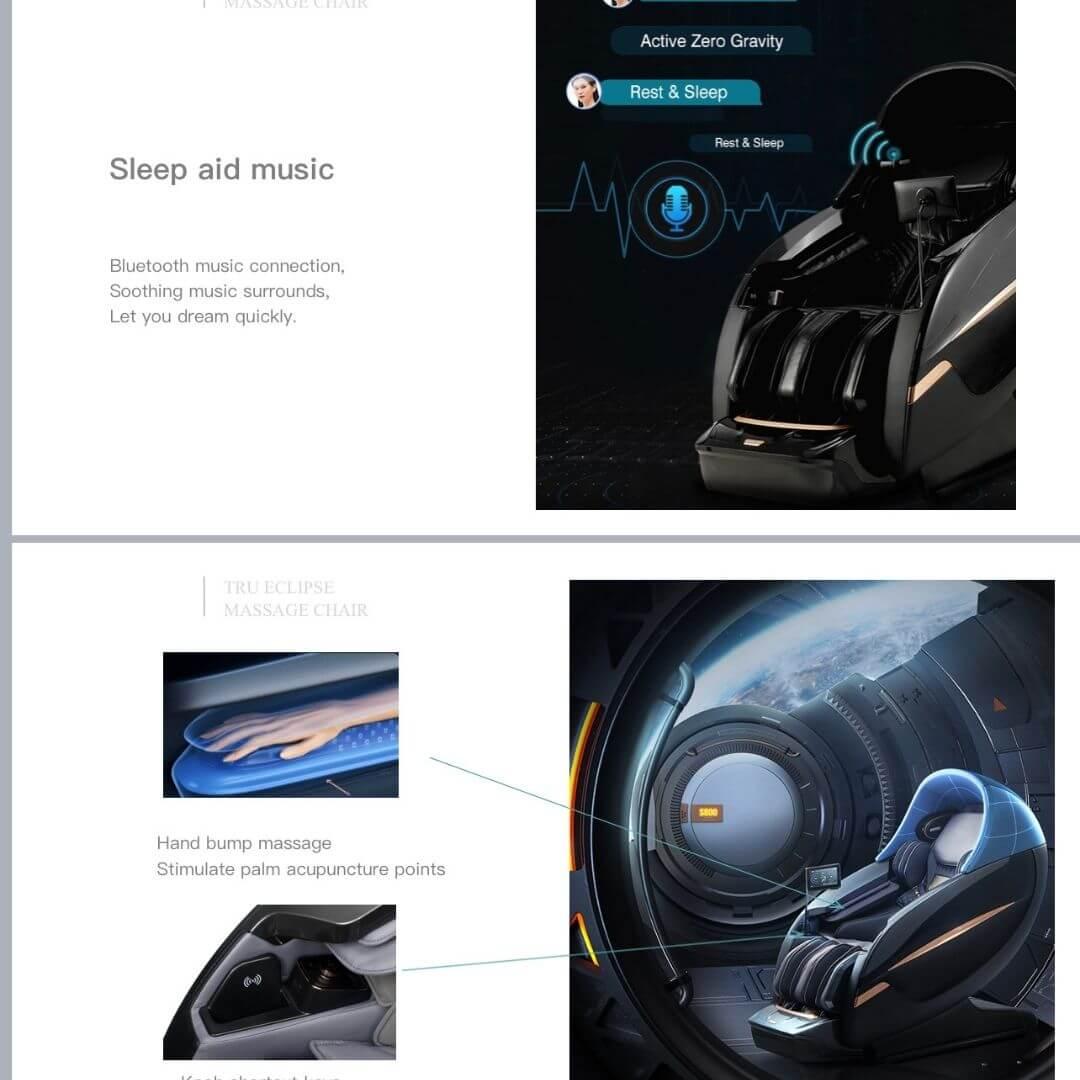 Eclipse AI Smart Massage Chair with Voice Control