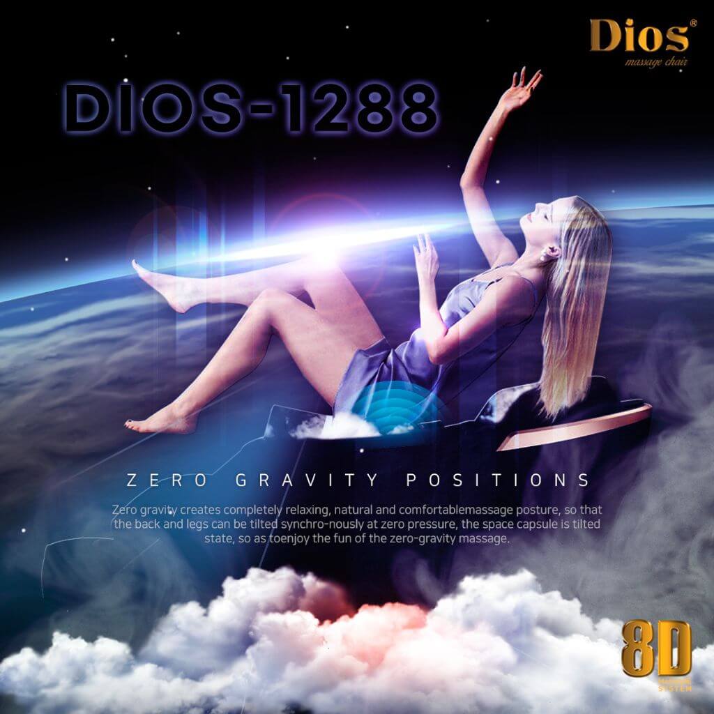 DIOS-1288 8D AI Massage Chair | Brain-Calming, Body-Healing, Lifestyle-Transforming