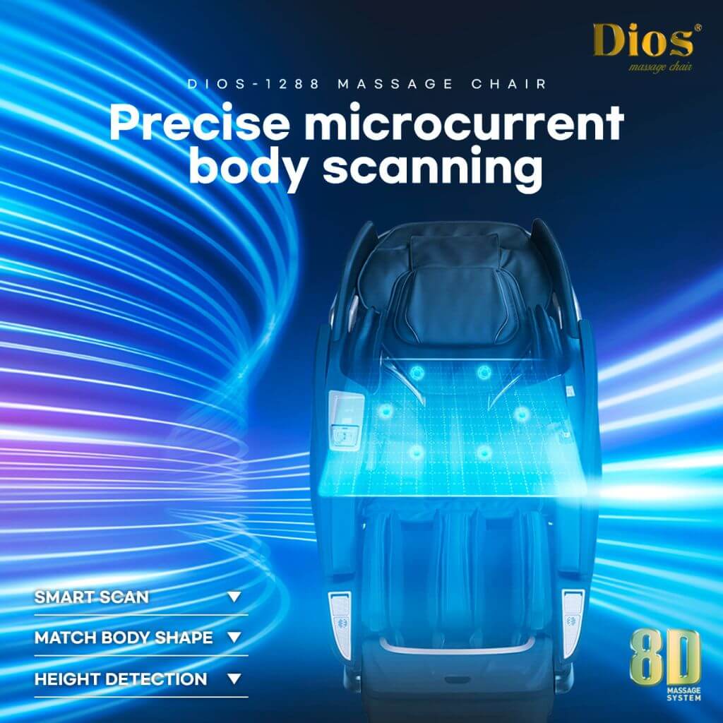 DIOS-1288 8D AI Massage Chair | Brain-Calming, Body-Healing, Lifestyle-Transforming