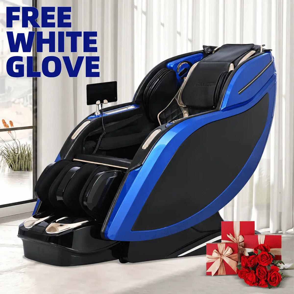 Kollecktiv KC-204 Heated 4D Massage Chair
