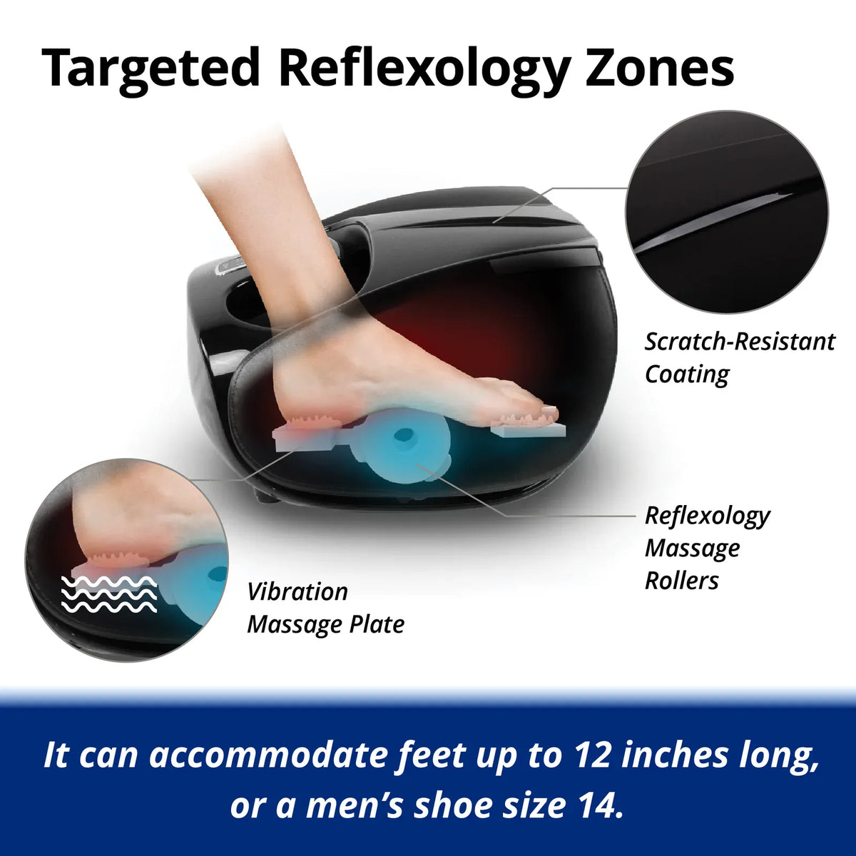 Daiwa Felicity Ninja Leg Massager 2 Foldable Massager with Heat