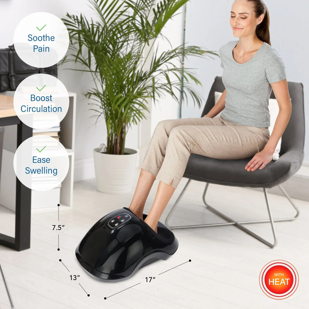 Daiwa Foot Vibe Deluxe Massaging Footrest USJ-888