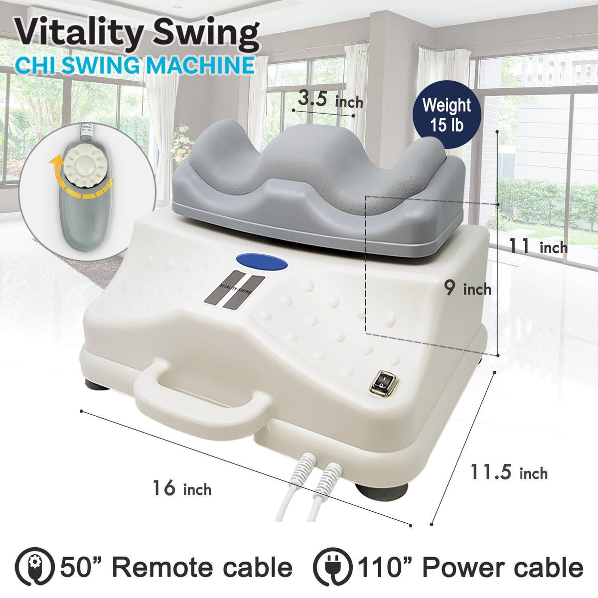 Daiwa Felicity Original Chi Swing Machine USJ-815 Vitality Swing