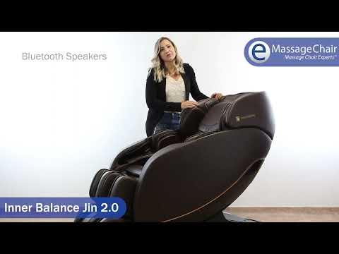 Inner Balance Jin 2.0 Deluxe Heated SL-Track Massage Chair
