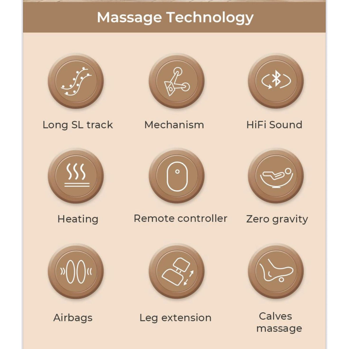 MS-357 Pro Massage Chair | Fits people of all heights.