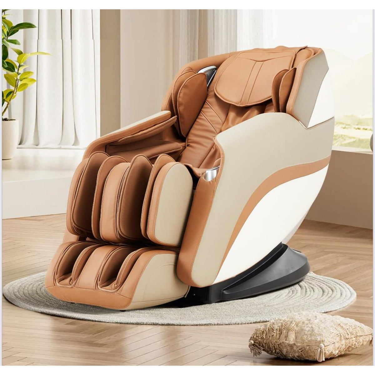 White MS-357 Pro Massage Chair | Fits people of all heights.
