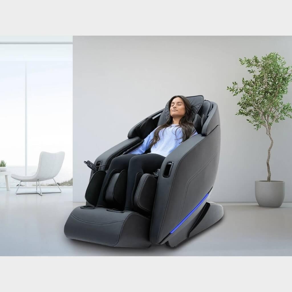 Sharper Image Shiatsu Smart Seat Massager for Neck, Shoulders, and