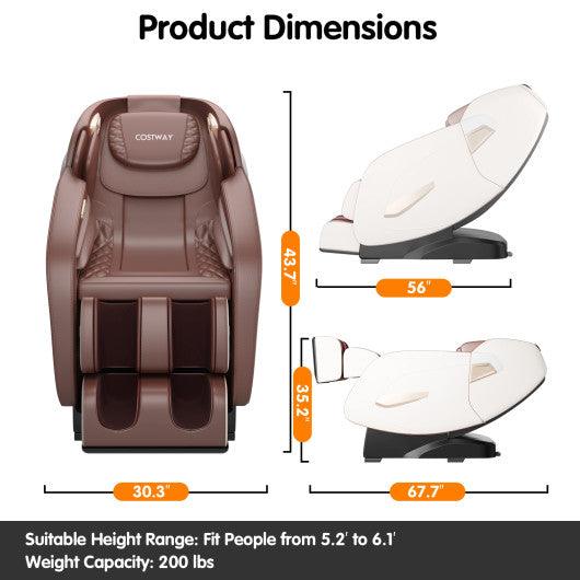 Full Body Zero Gravity Massage Chair with SL Track Heat