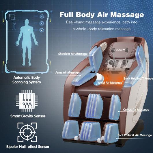 Full Body Zero Gravity Massage Chair with SL Track Heat