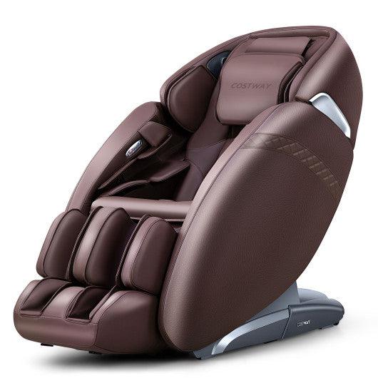 Electric Zero Gravity Massage Chair with SL Track-Brown