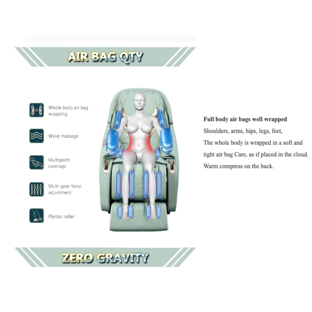 MS-253 Massage Chair 4D - Save Space, Get a Massage!