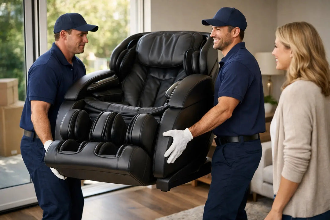 What White Glove Massage Chair Delivery Includes