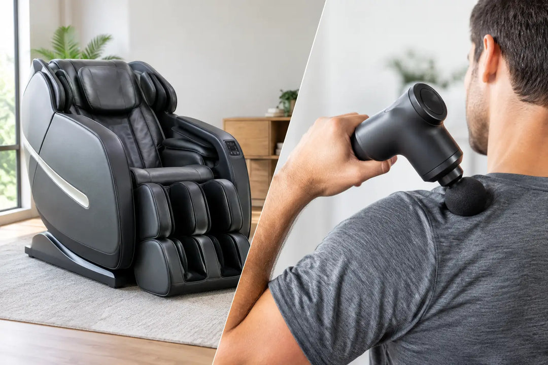 Massage Chair Versus Massage Gun: Which Is Best?