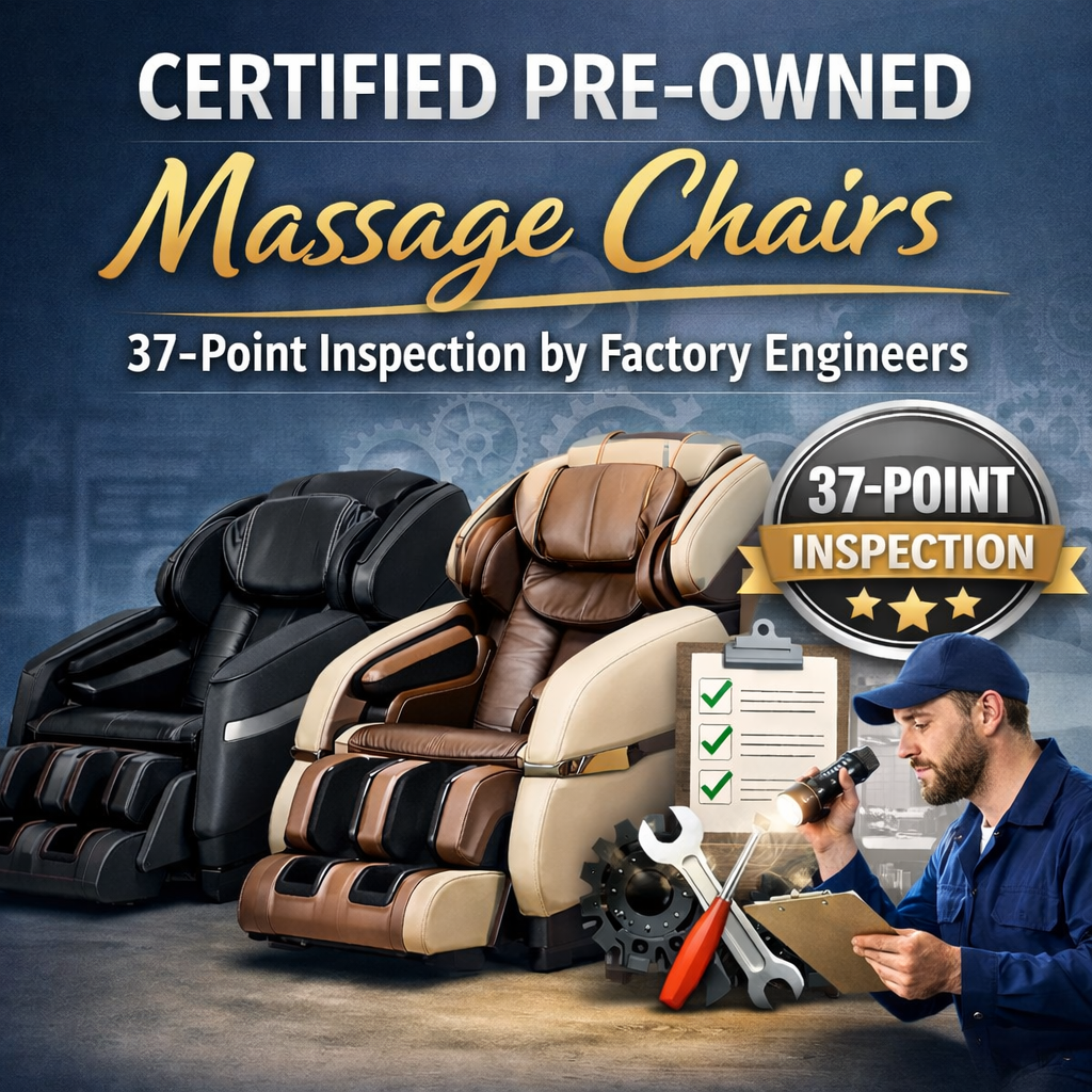 Certified Pre-Owned Massage Chairs