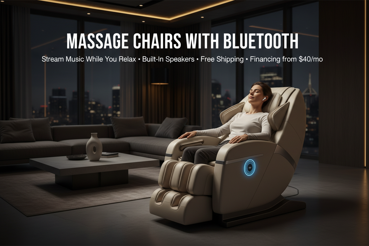 Massage Chairs with Bluetooth