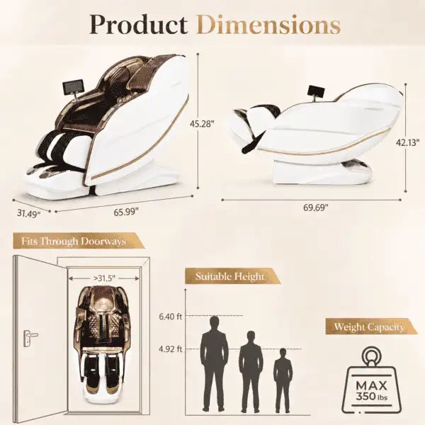 Kollecktiv KC-203 Royal 4D Massage Chair