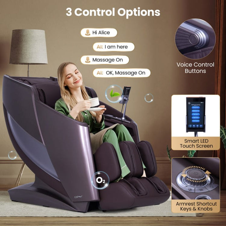 2025 Enjoyment 42 - 4D Zero Gravity Massage Recliner