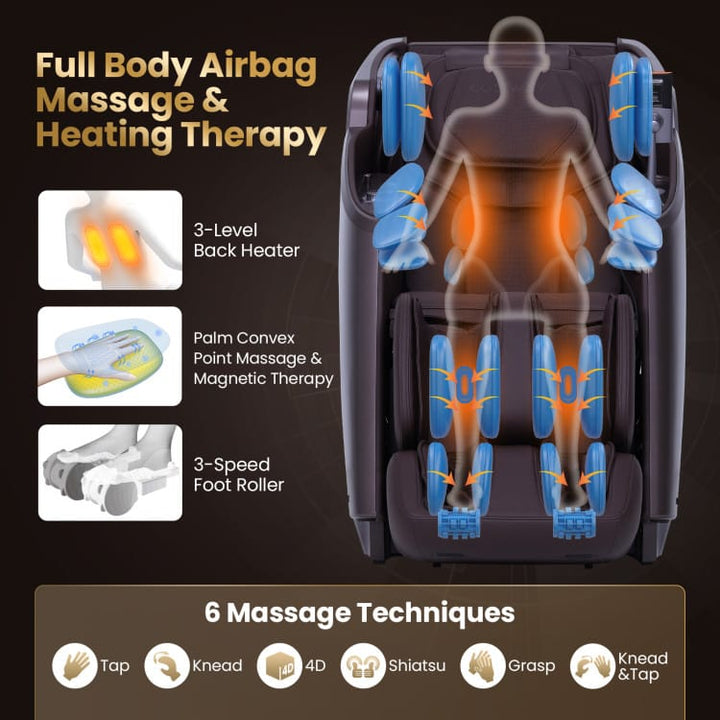 2025 Enjoyment 42 - 4D Zero Gravity Massage Recliner