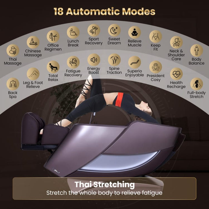 2025 Enjoyment 42 - 4D Zero Gravity Massage Recliner