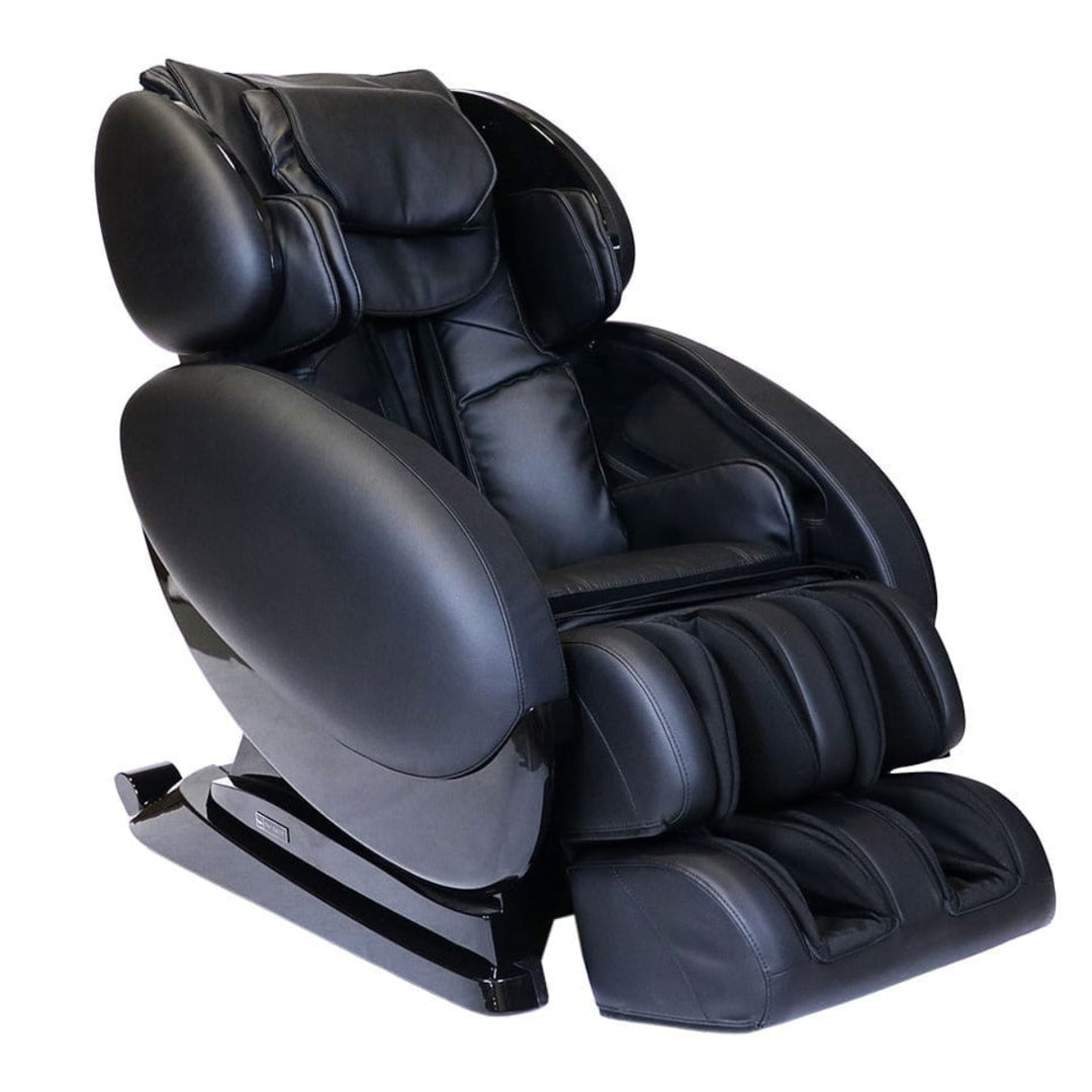 Black Infinity IT-8500 X3 massage chair, side profile view
