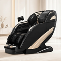 Brown Kollecktiv 202 Zero Gravity 4D Massage Chair Full Body in a living room 