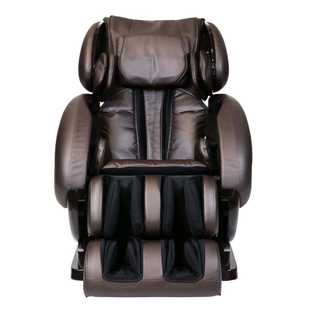 Brown Infinity IT-8500 X3 massage chair, front view