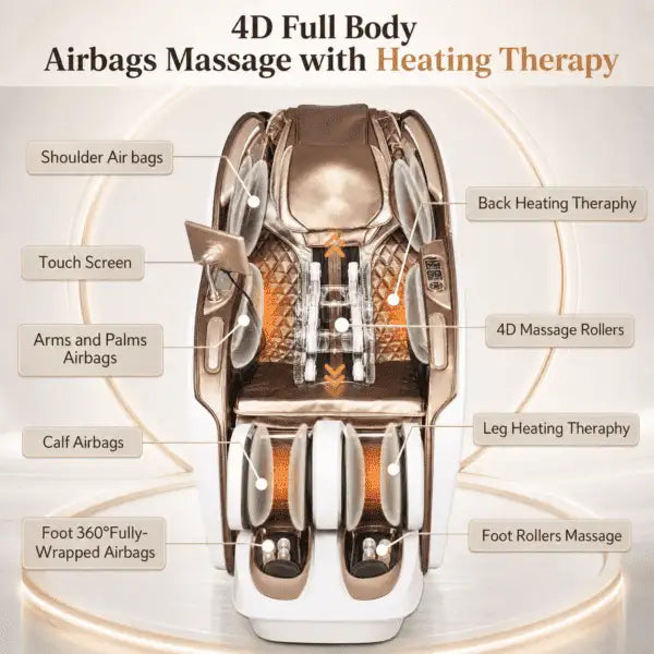 Kollecktiv KC-203 Royal 4D Massage Chair