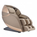 Beige massage chair on a white background