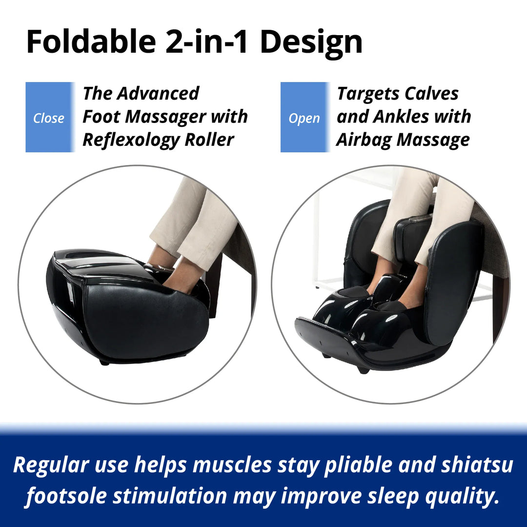 Daiwa Felicity Ninja Leg Massager 2 Foldable Massager with Heat