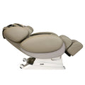 Taupe Infinity IT-8500 X3 massage chair reclined, side view