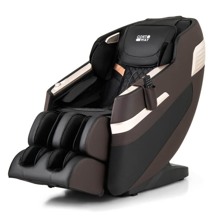 Costway | Full-Body Massage Chair with Airbags and Waist Heater