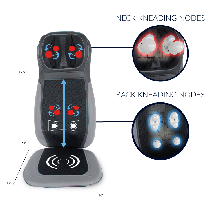 Daiwa Felicity Shogun Neck and Back Massager with Heat USJ-874