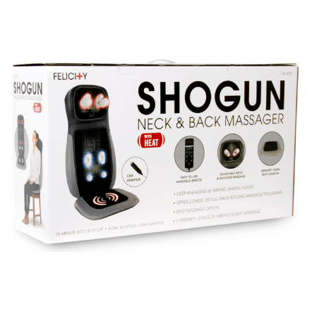 Daiwa Felicity Shogun Neck and Back Massager with Heat USJ-874