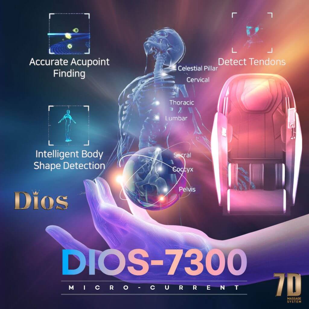 Kahuna Dios D7300 Massage Chair | 7D Full-Body AI Massage with Zero Gravity & Calf Kneading