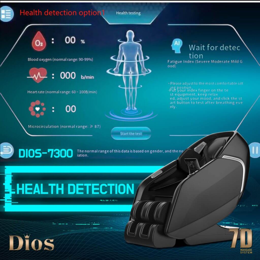 Kahuna Dios D7300 Massage Chair | 7D Full-Body AI Massage with Zero Gravity & Calf Kneading