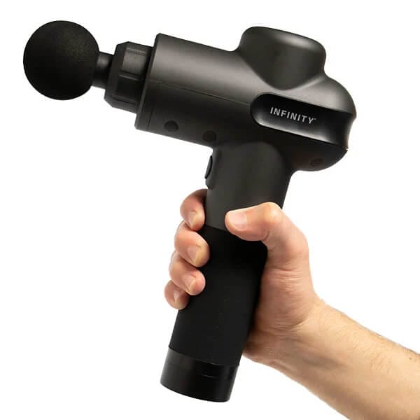 Black Infinity PR Pro Endurance Percussion Massage Device Black