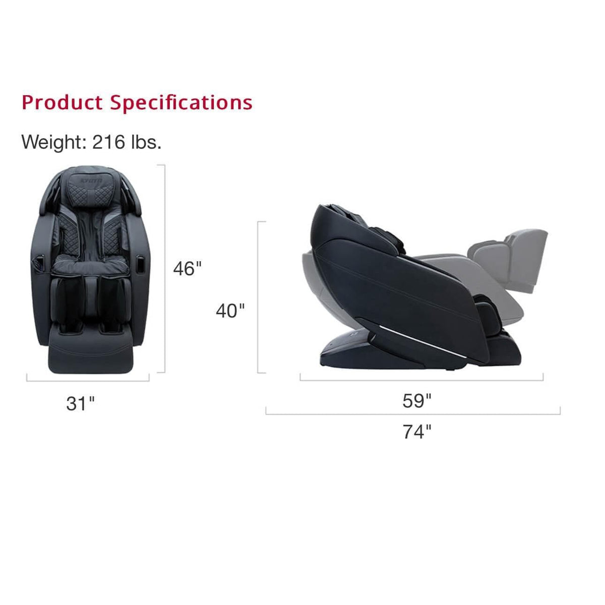 Kyota Yugana M780 4D Massage Chair