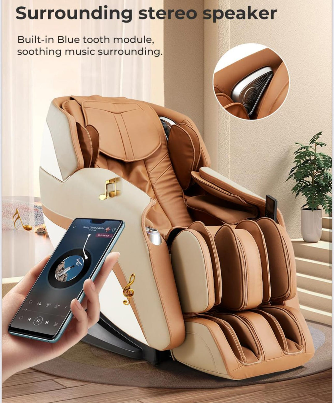 MS-357 Pro Massage Chair | Fits people of all heights.