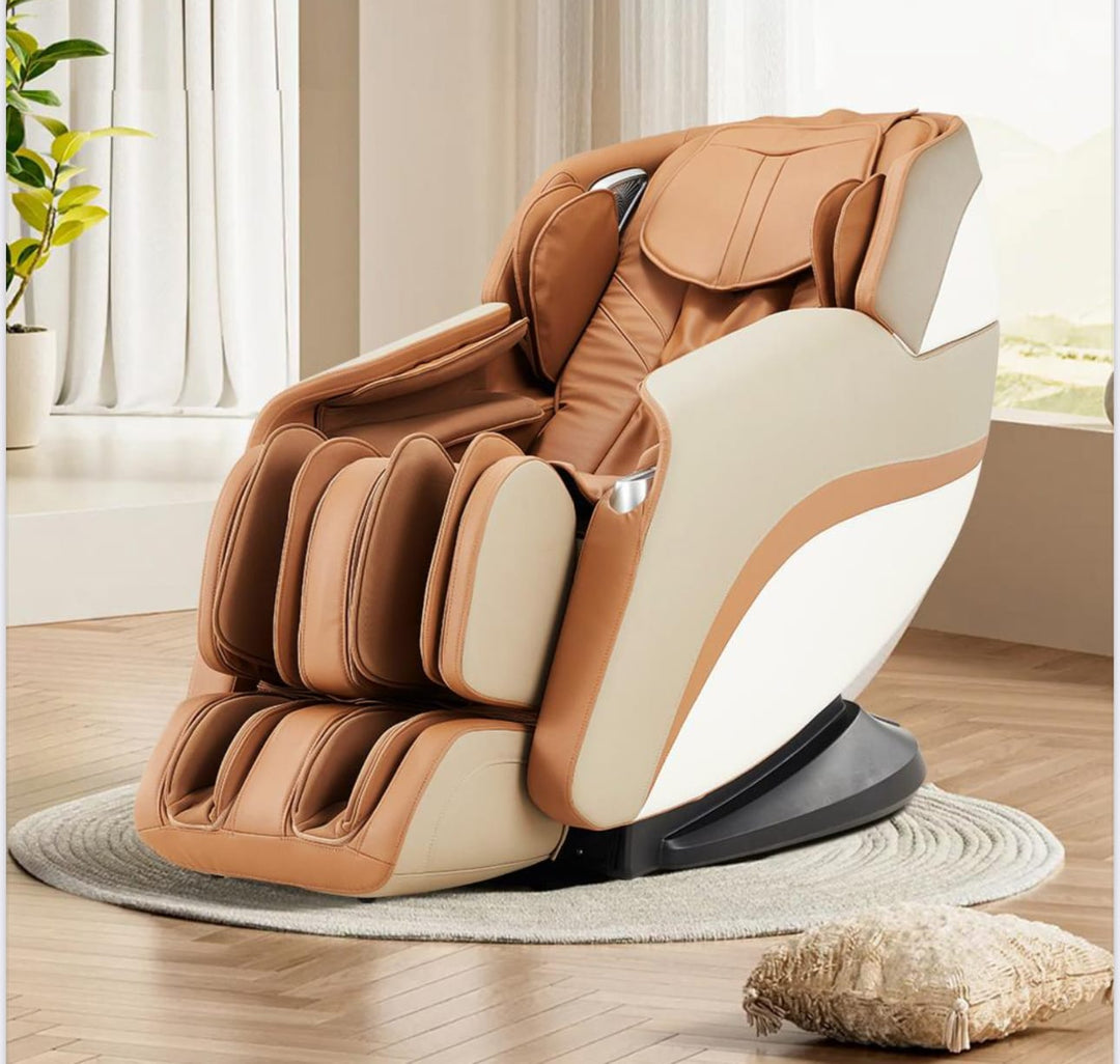 White MS-357 Pro Massage Chair | Fits people of all heights.