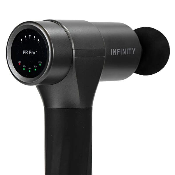 PR Pro Advantage Percussion Massage Device Platinum