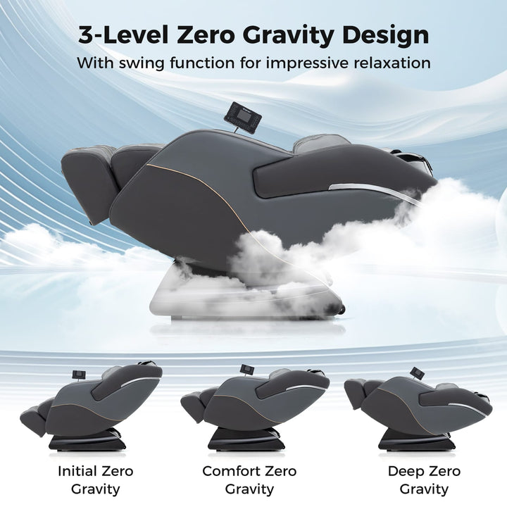 Relaxation 38 Full Body Massage Chair with Airbags &amp; Heater