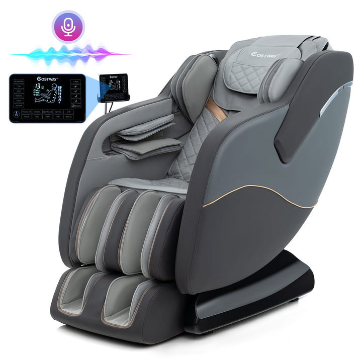 Relaxation 38 Full Body Massage Chair with Airbags &amp; Heater