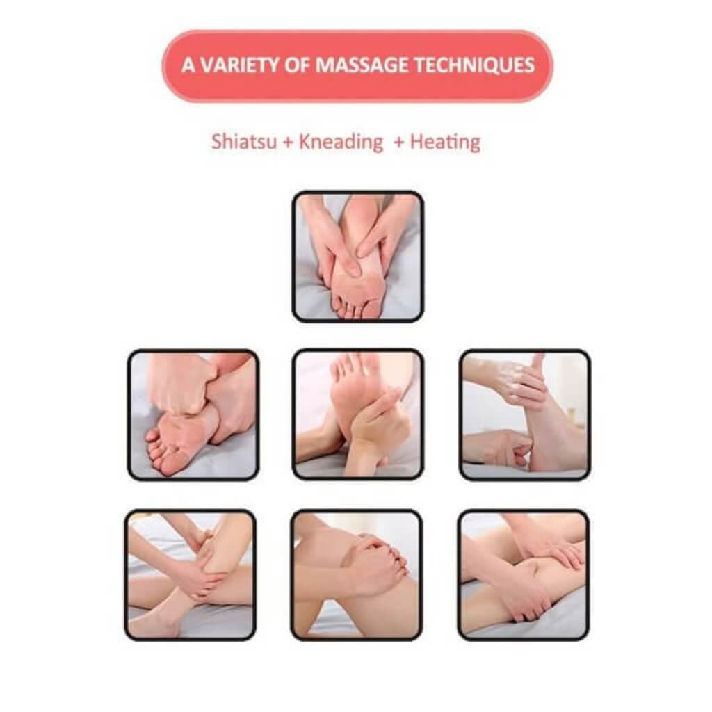 Black RT-818 Luxury Leg Massager with Heat