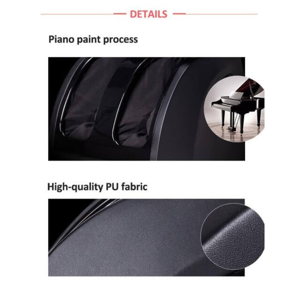 Black RT-818 Luxury Leg Massager with Heat