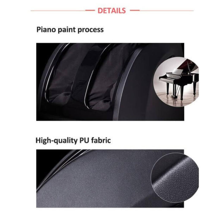 Black RT-818 Luxury Leg Massager with Heat