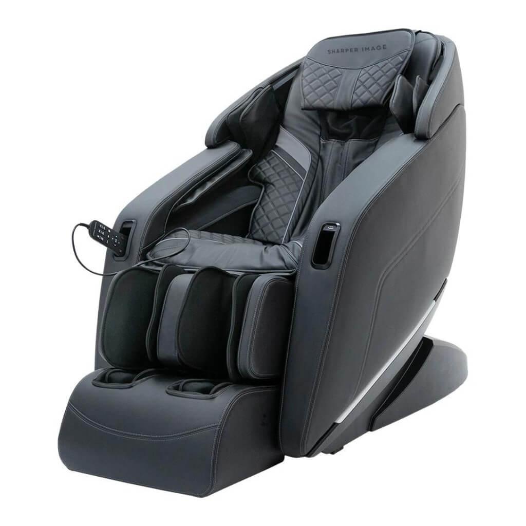 Black Sharper Image Axis 4D Massage Chair
