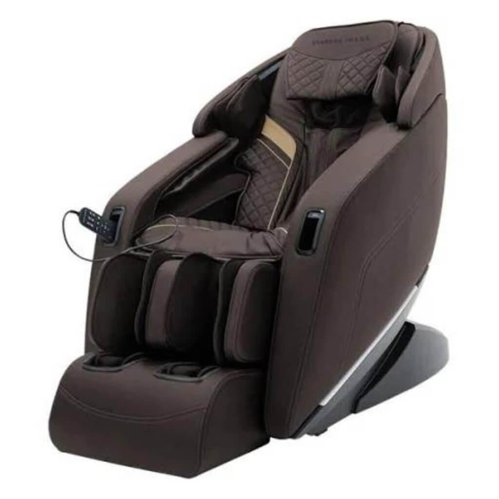 Brown Sharper Image Axis 4D Massage Chair