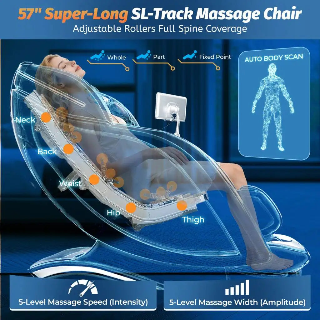 Kollecktiv KC-204 Heated 4D Massage Chair